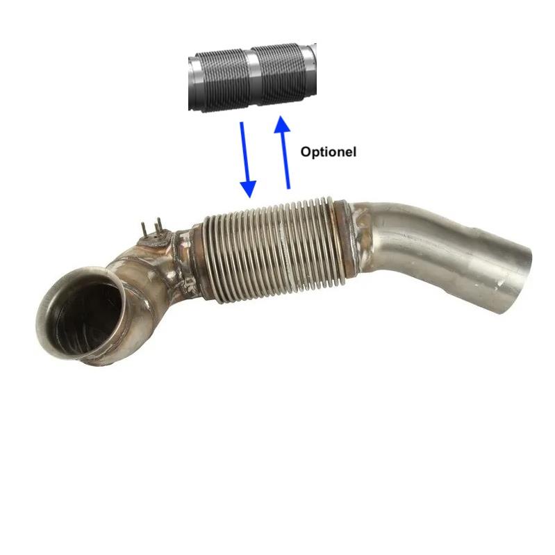 MERCEDES BENZ EURO 5 INOZ ESNEK EKSOZ BORUSU 9304906119 9304908219