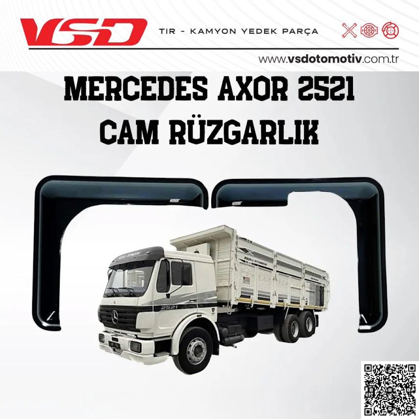 MERCEDES AXOR 2521 CAM RÜZGARLIĞI