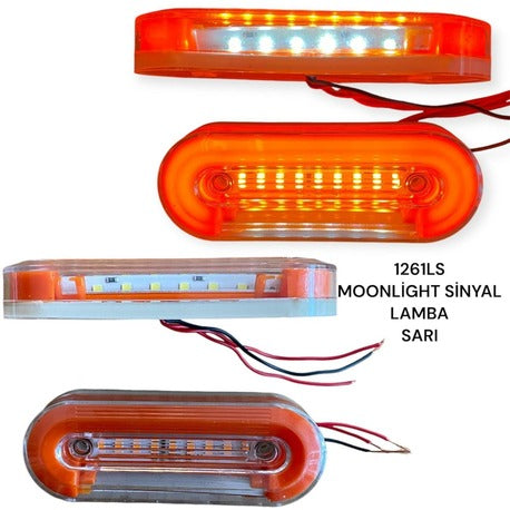 ÜÇLER MOONLİGHT SİNYAL LAMBA SARI 1261LS