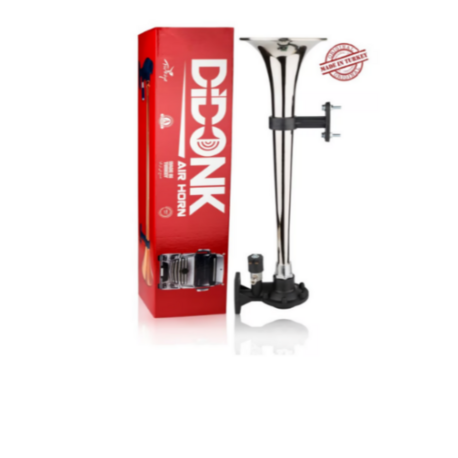 TEKLİ HAVALI KORNA 50 CM (KROM) 24V