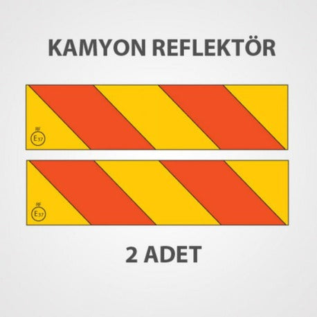 KAMYON REFLEKTÖRÜ SAC - YAPIŞTIRMA TUVTÜRK ONAYLI